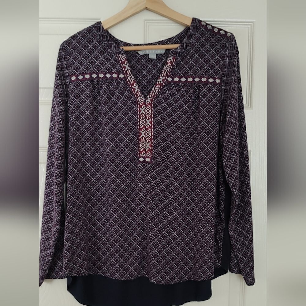 Valerie Stevens Crimson Kiss Top Size L